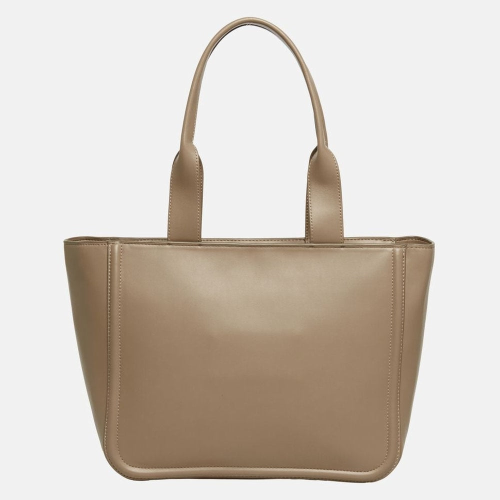 Calvin Klein Tote Bag Taupe – geantă – fotografia 4 din 5