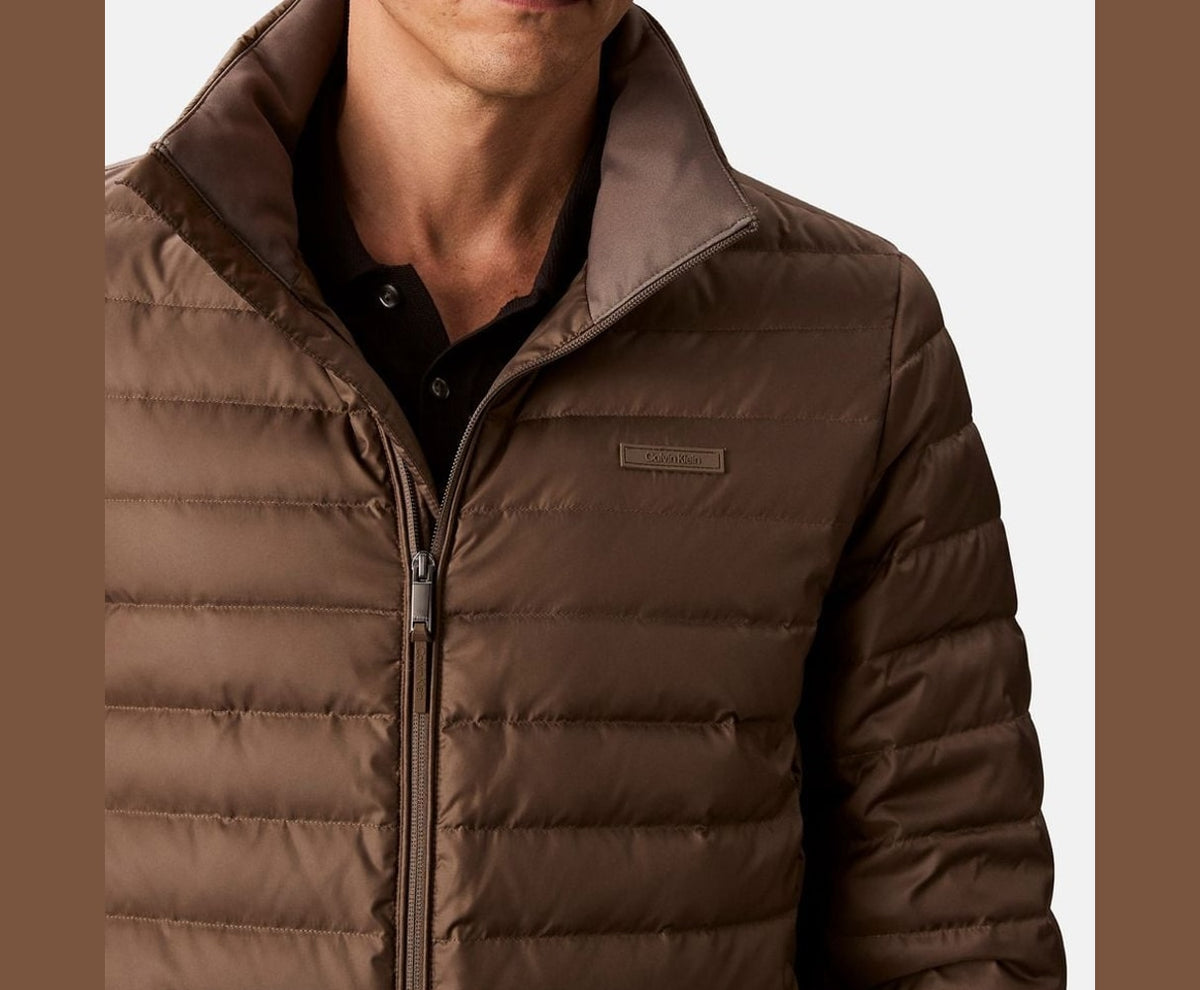 Calvin Klein Quilted jacket Grey – veste – photo 3 sur 5