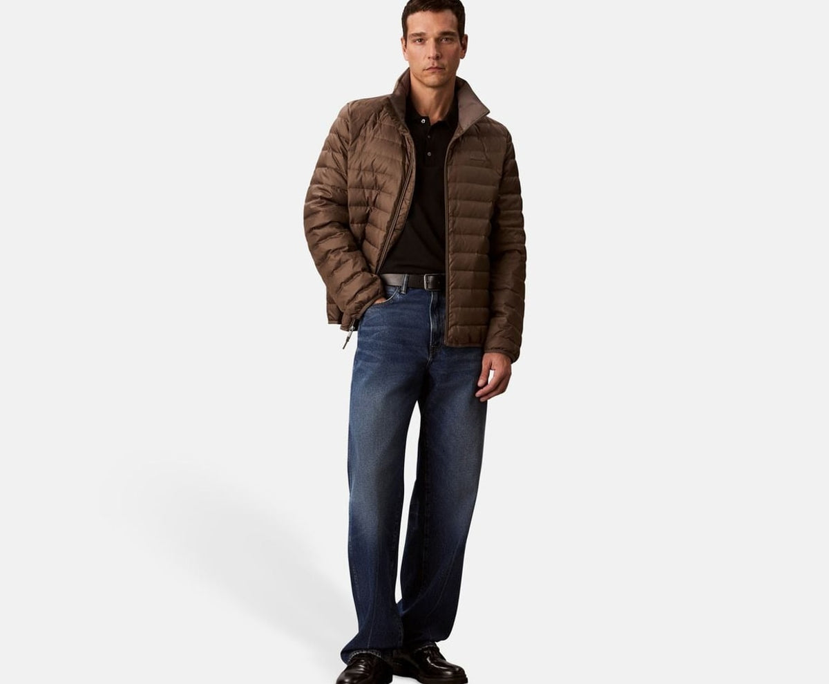 Calvin Klein Quilted jacket Grey – veste – photo 5 sur 5