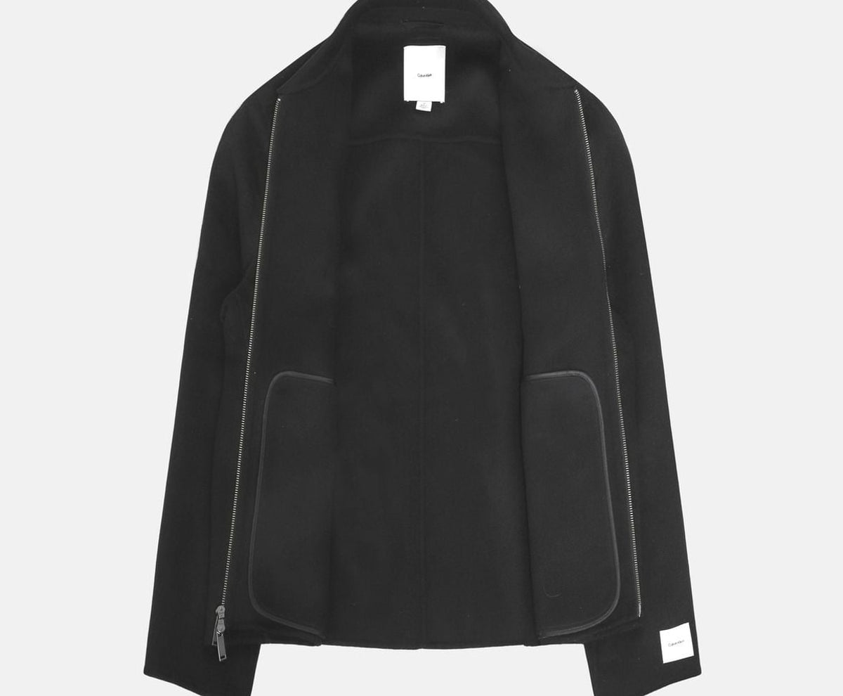 Calvin Klein Wool-blend jacket Black – veste – photo 5 sur 6