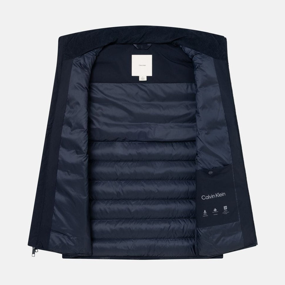 Calvin Klein Quilted gilet Dark Blue – dzseki – fotó 5/6