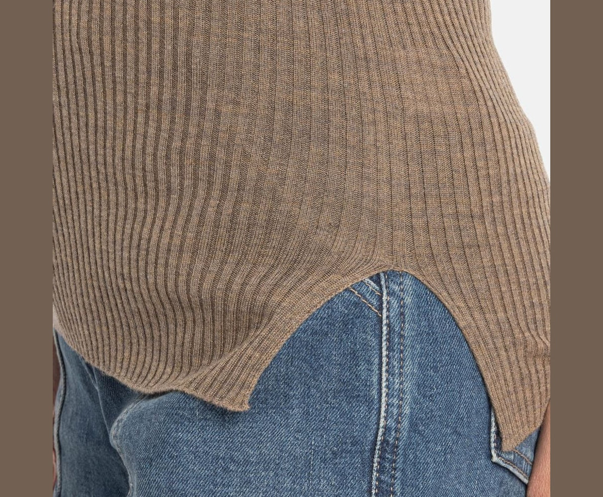 Calvin Klein Blouse Taupe – shirt – photo 3 of 5