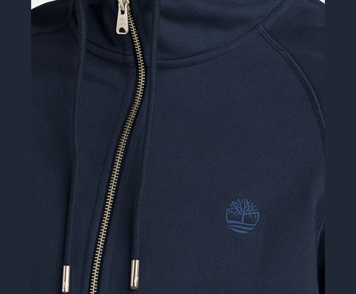 Timberland Hooded sweat jacket Midnight Blue – pulóver – fotó 3/5