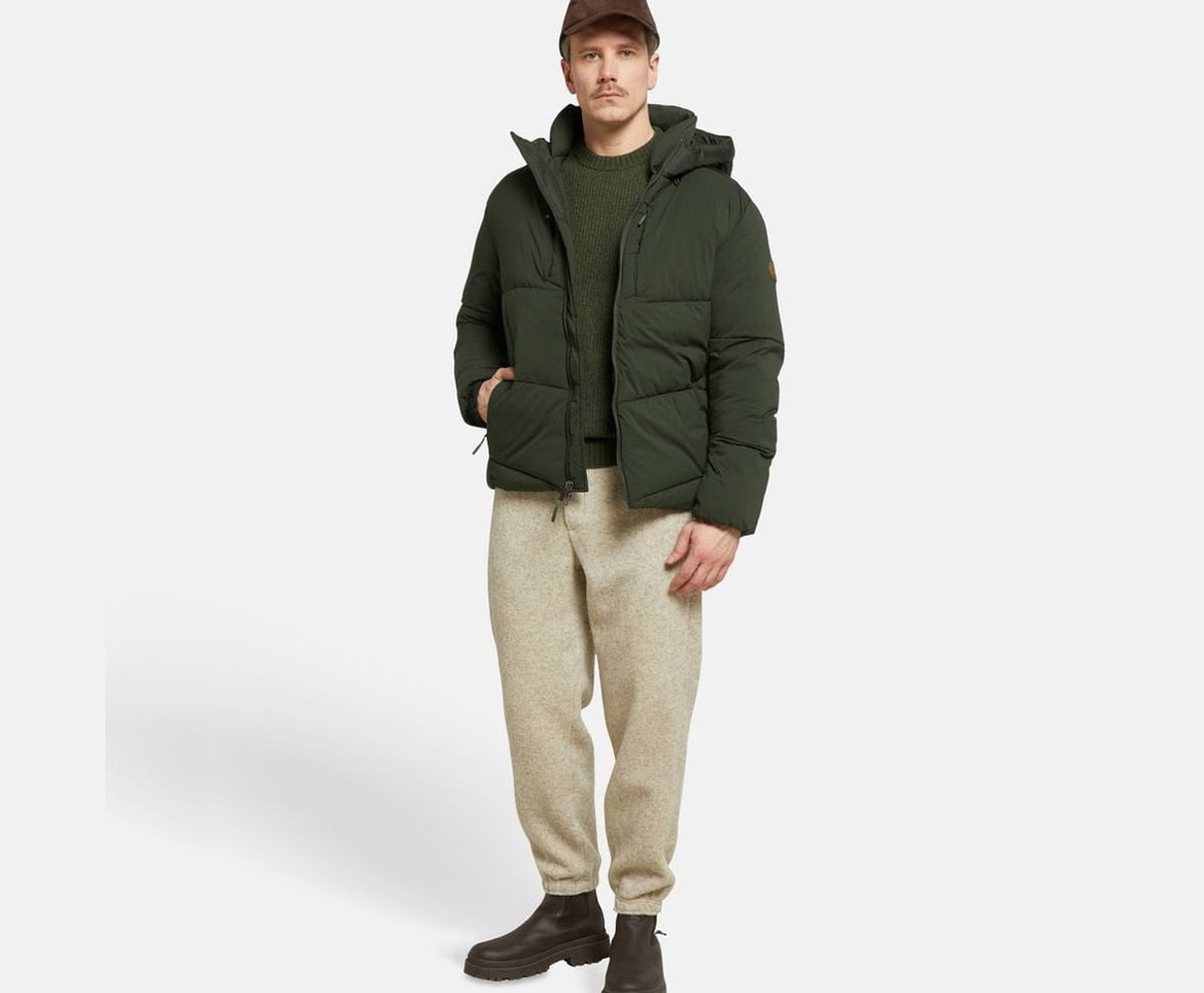 Timberland Quilted jacket Green – veste – photo 5 sur 5