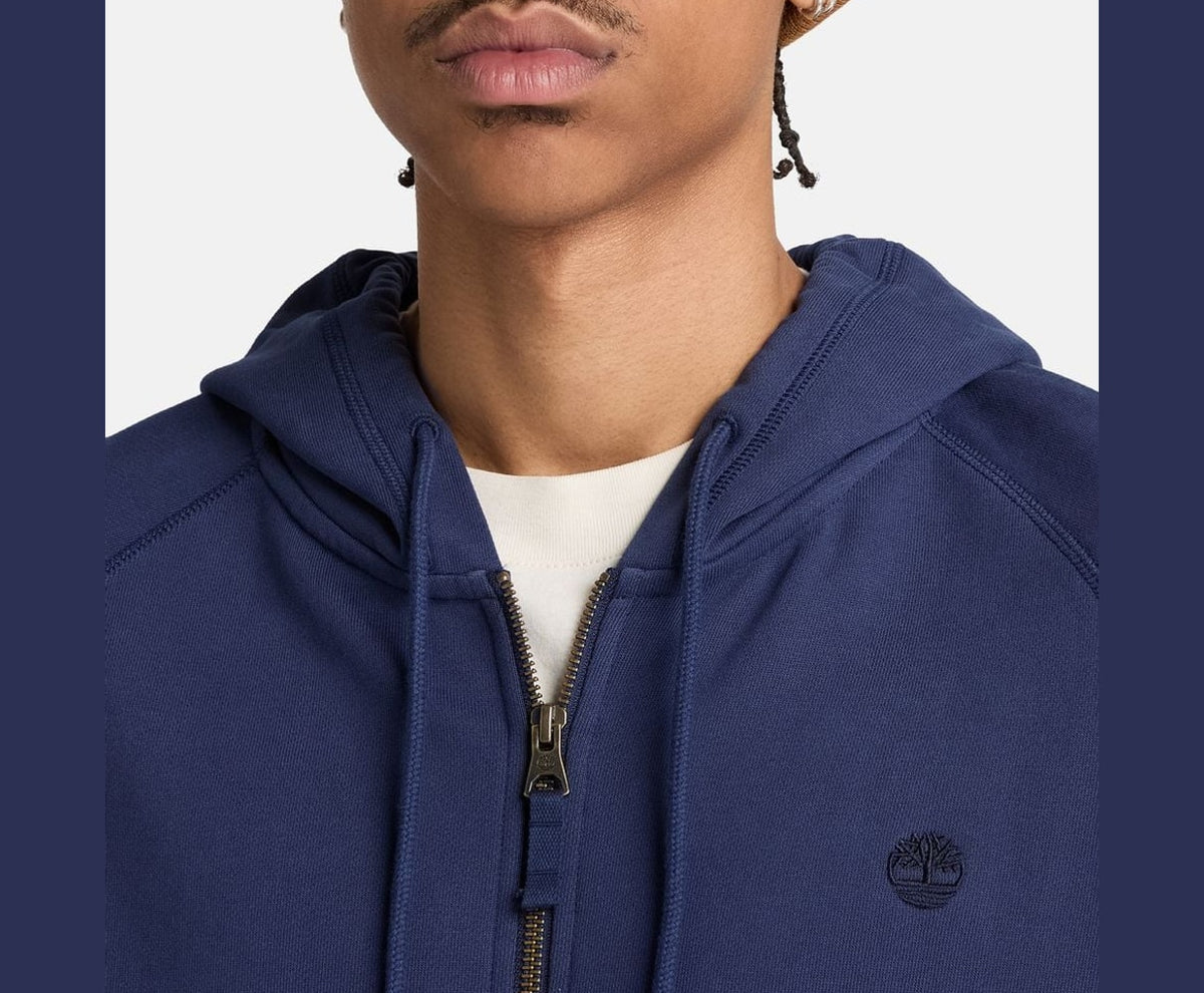 Timberland Hooded sweat jacket Exeter River Midnight Blue – huvtröja – foto 3 av 5