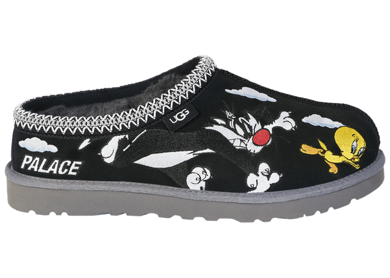 Palace x Looney Tunes x UGG Tasman Slipper Black