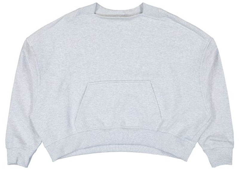 Adidas x Bad Bunny Crewneck Balaclava Hoodie Light Grey Heather-Adidas-pikastore.cz