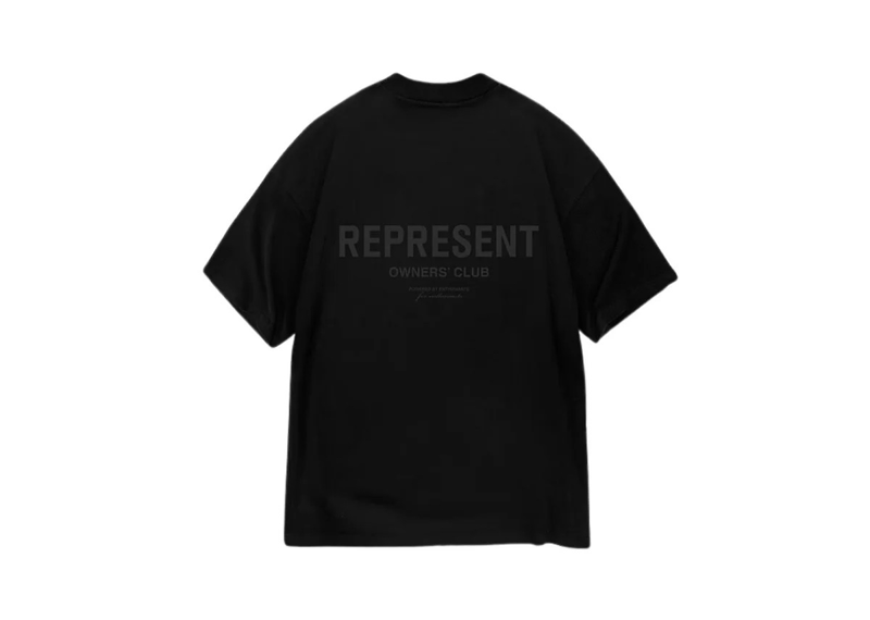 Represent Owners Club T-Shirt Black Matte