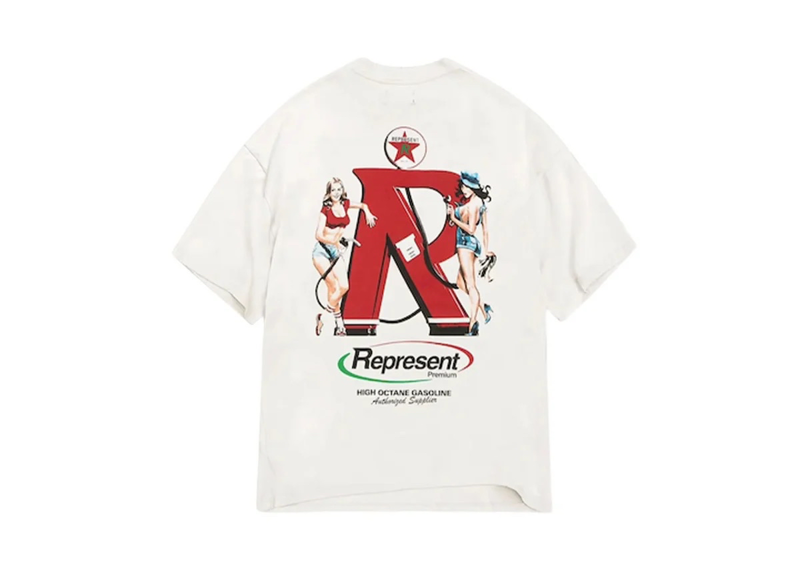 Represent Premium T-Shirt Flat White