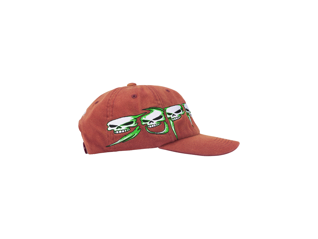 Supreme Skulls Spellout 6-Panel Rust-Supreme-pikastore.cz
