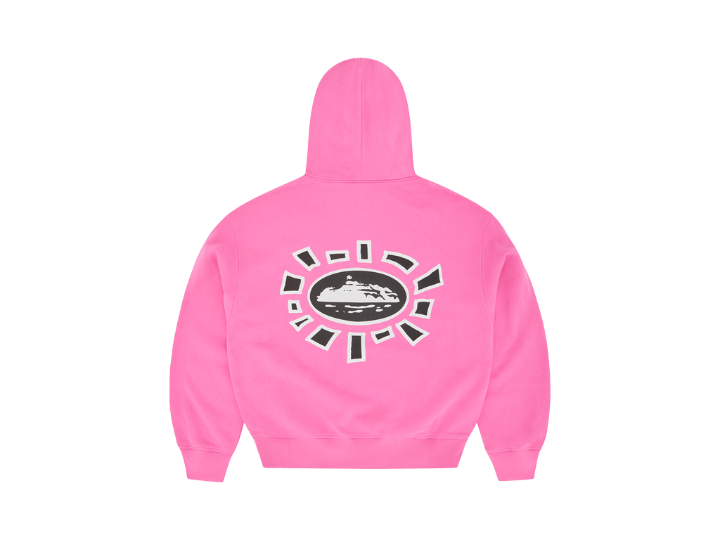 Corteiz Alweiz Zip Hoodie Pink-Corteiz-pikastore.cz