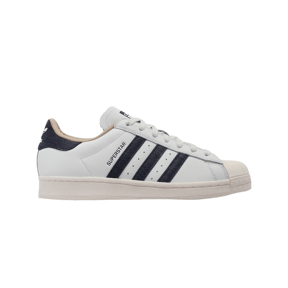 Adidas Superstar Denim Pack - White – pantofi, alb