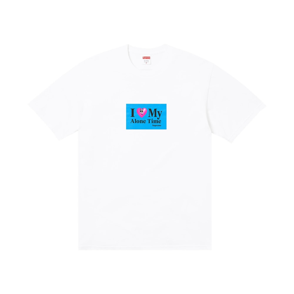 Supreme Alone Time Tee White – t-shirt