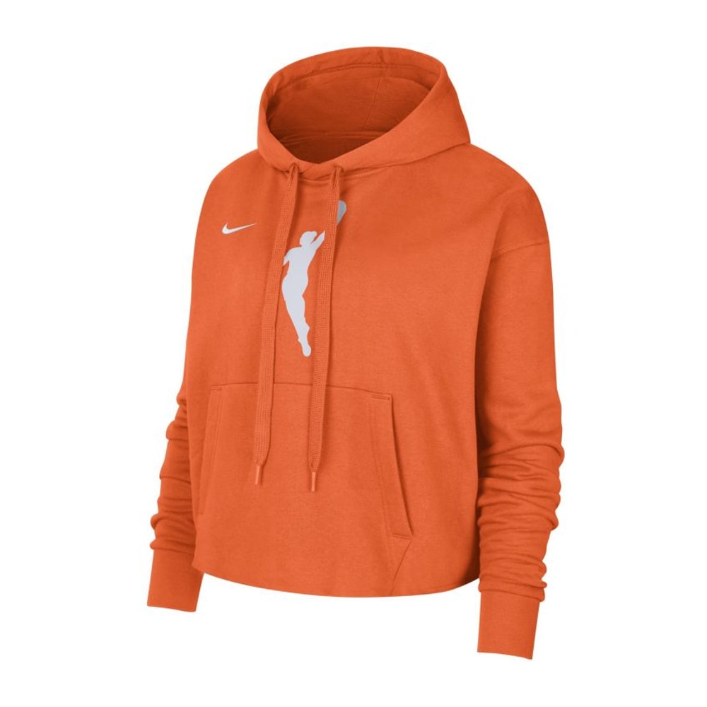 Nike WNBA Team 13 Courtside Wmns Cropped Pullover Hoodie Brilliant Orange – sudadera