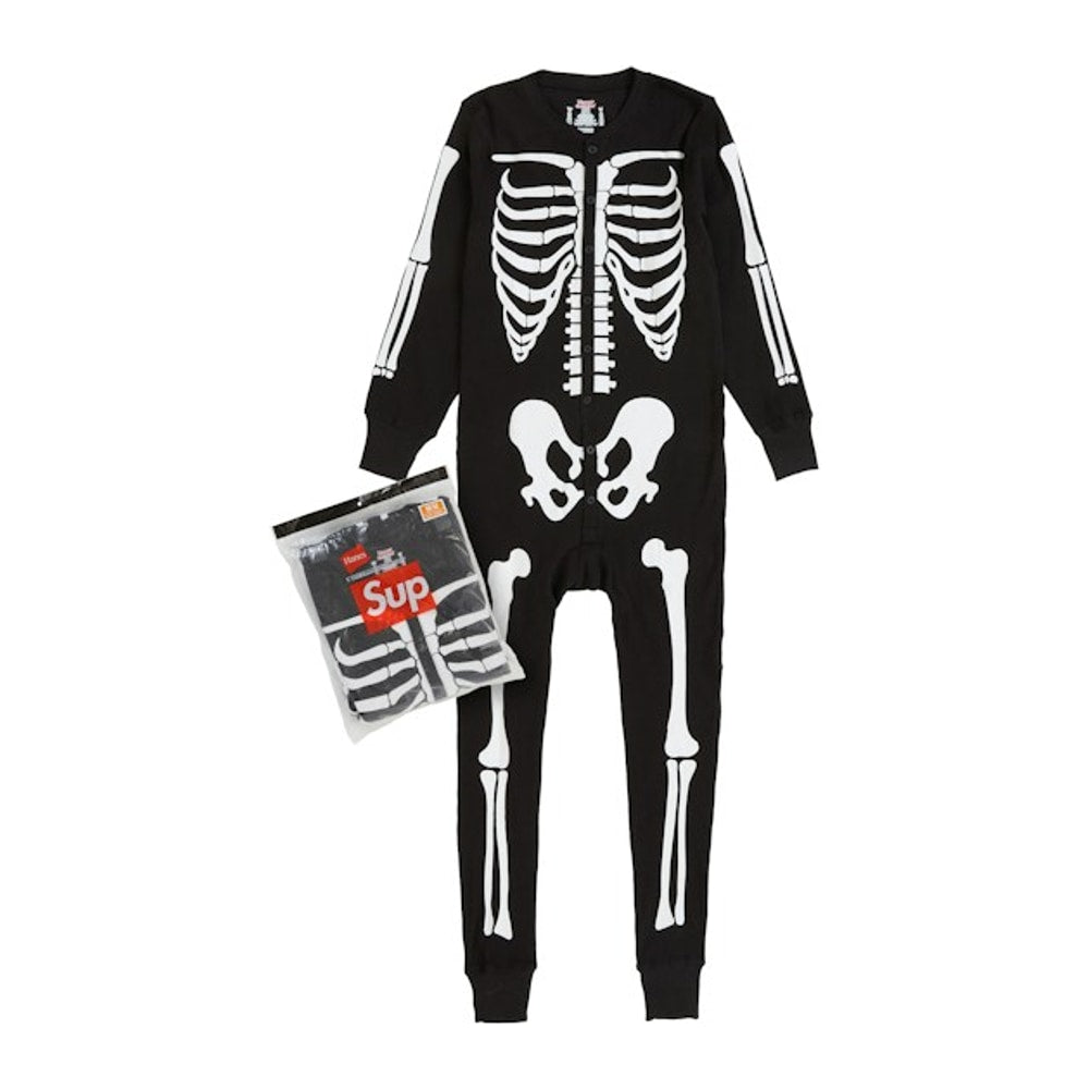 Supreme x Hanes Bones Thermal Union Suit (1 Pack) Black – clothing