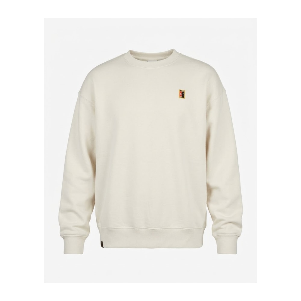 Nike NikeCourt Men's French Terry Crewneck Top Phantom – худі