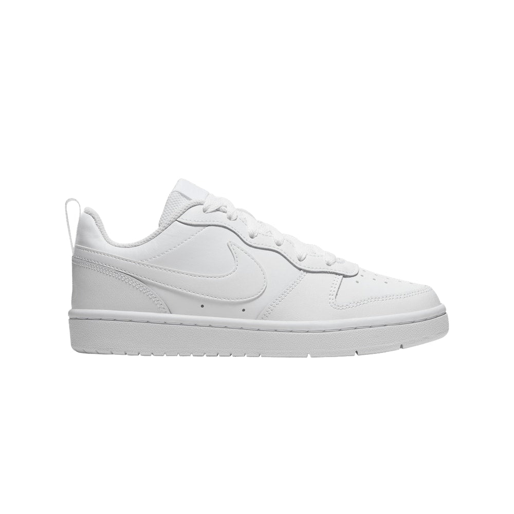 Nike Court Borough Low 2 GS Triple White – tenisky, bílá