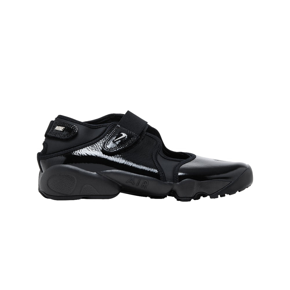 Nike Wmns Air Rift Black Metallic Silver – baskets, noir