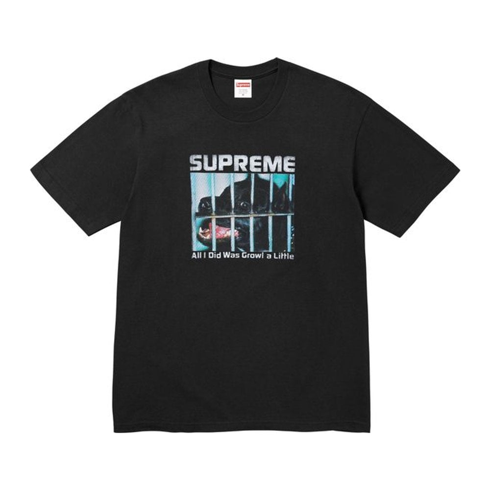 Supreme Growl Tee Black – тениска