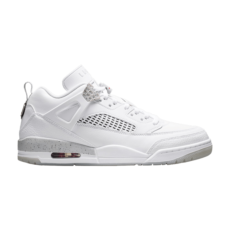 Air Jordan Spizike Low White Grey Fog – chaussures, blanc