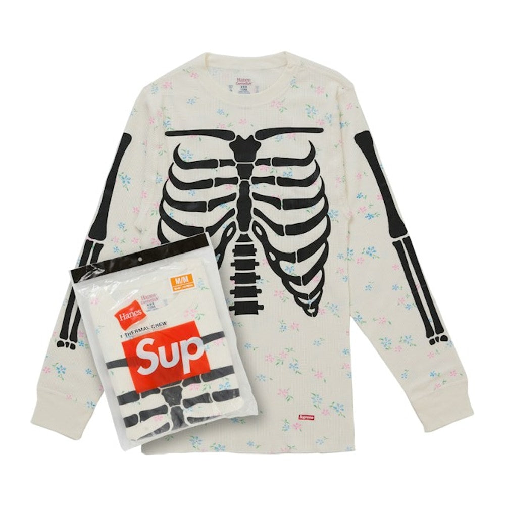 Supreme x Hanes Bones Thermal Crew (1 Pack) FW26 Floral – clothing