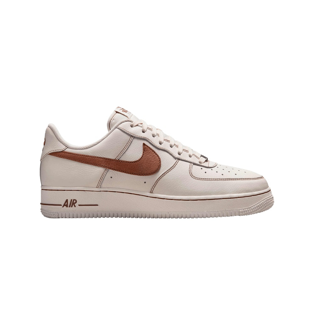 Nike Air Force 1 07 LV8 Ivory Saddle Brown – boty, bílá