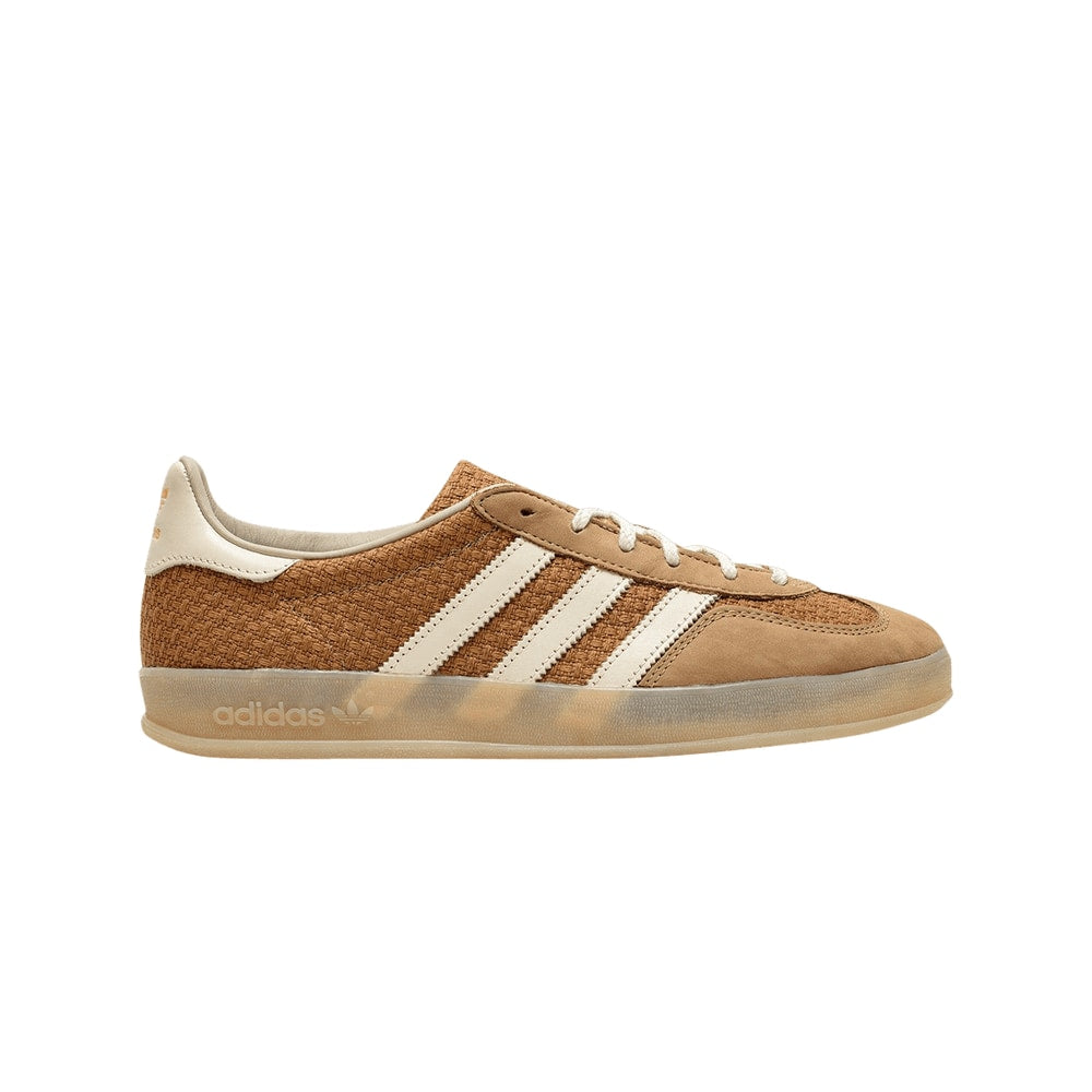 adidas Gazelle Indoor Cotton Weave Pack - Brown Desert – boty, béžová