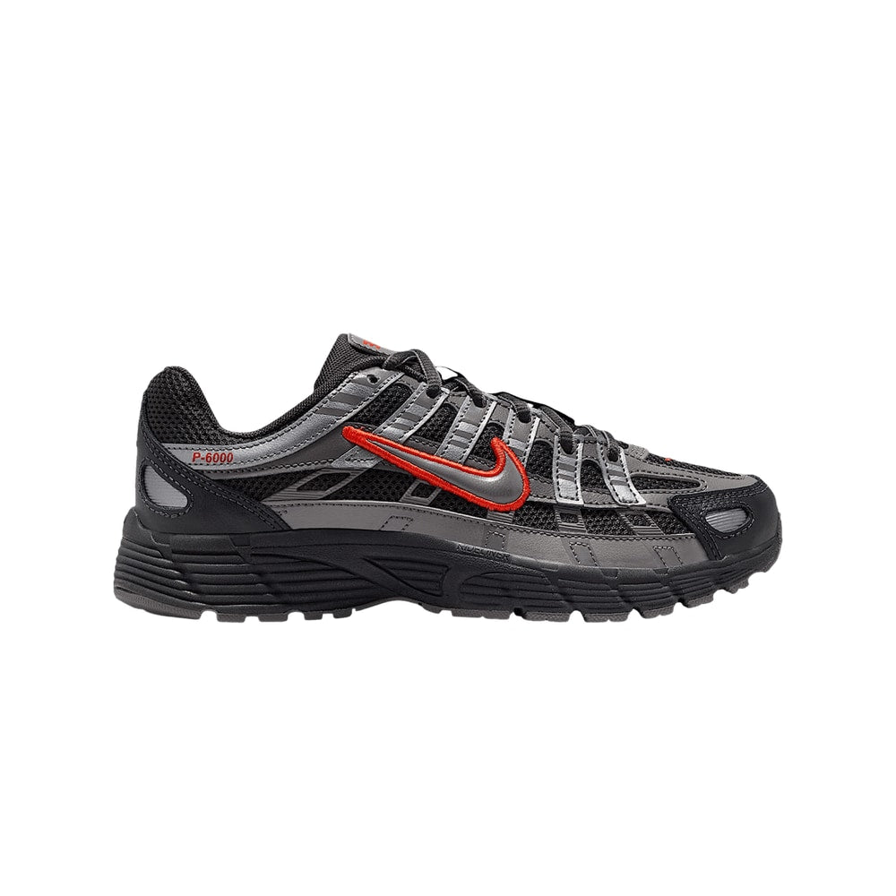 Nike P-6000 GS Anthracite Picante Red – tenisky, černá