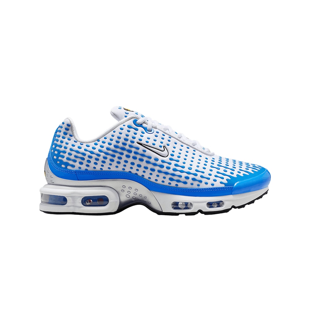 Nike Air Max Plus VII White Blue Crystal – sneakers, blå