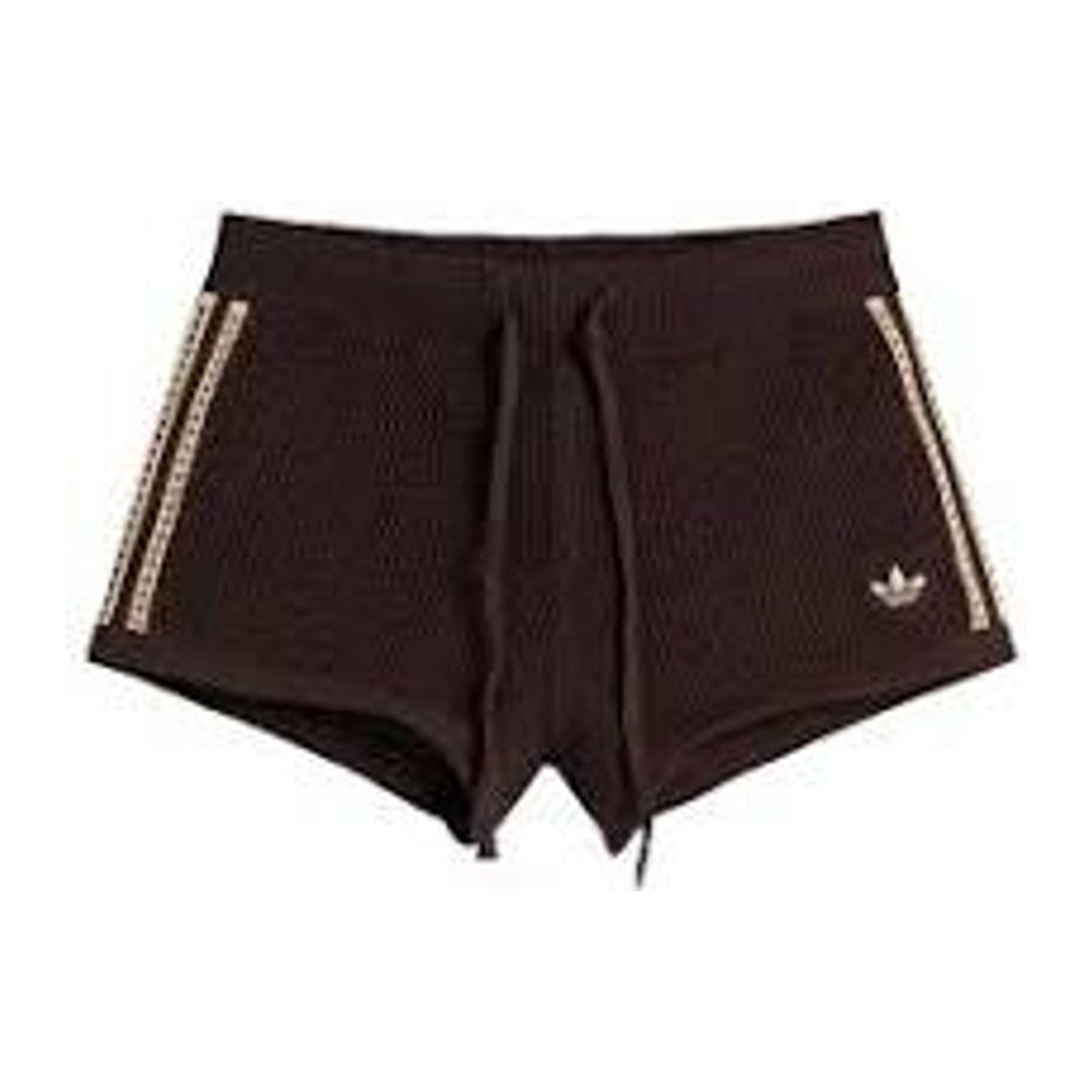 adidas Crochet Shorts Aurora Coffee Magic Beige – къси панталони