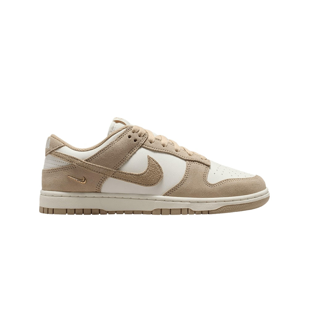 Nike Wmns Dunk Low Sail White Metallic Gold – boty, oranžová