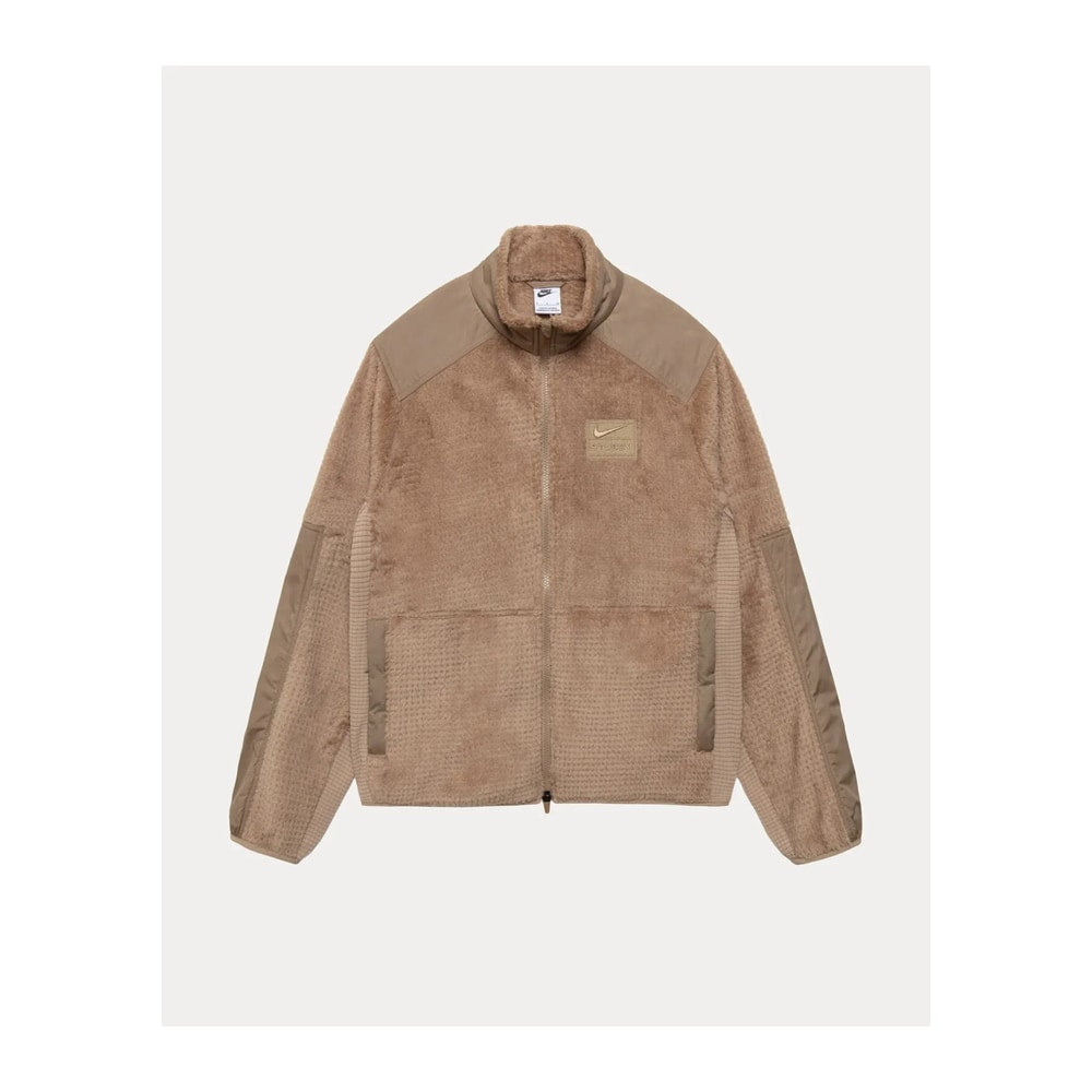 Stussy x Nike High-Loft Full-Zip Jacket Pine Nut – куртка