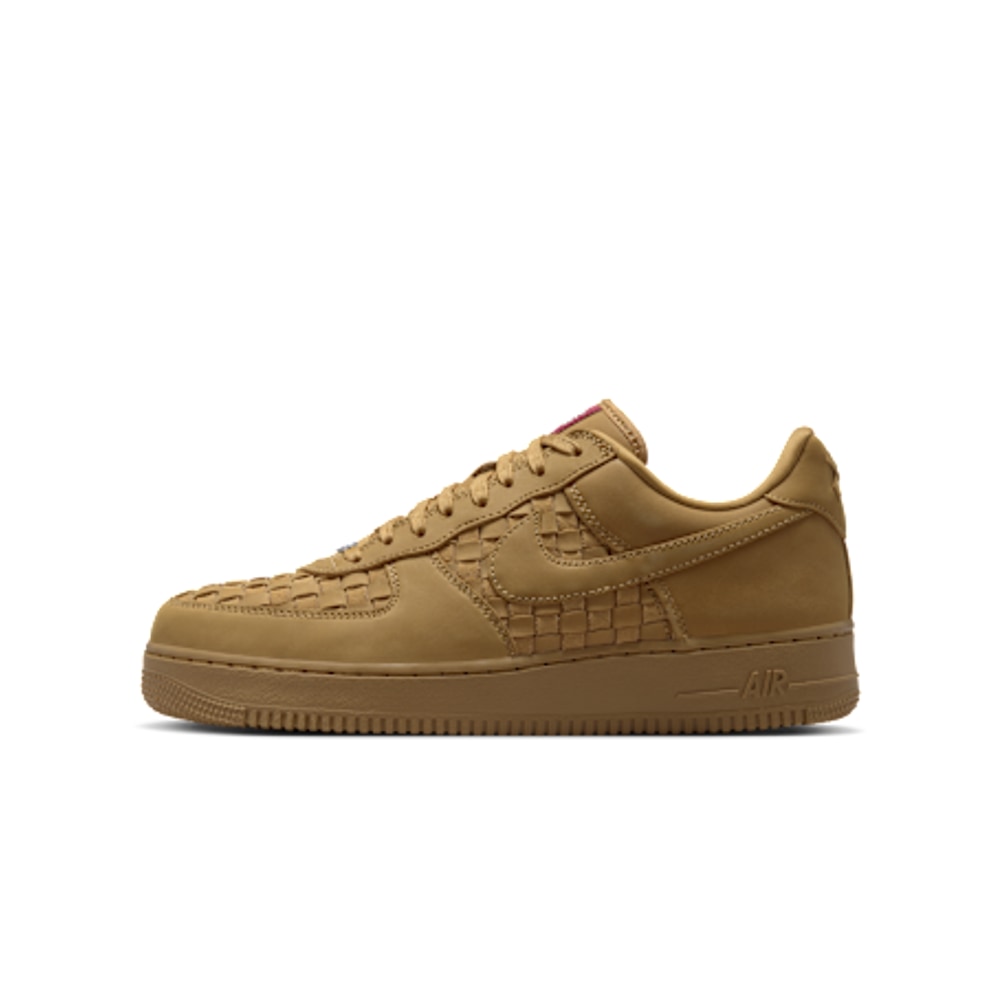 Nike Air Force 1 Low Retro Premium Wheat Sail Team Red Wheat – boty, béžová