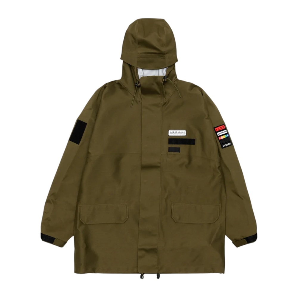 Nike Nikecraft x Tom Sachs I.S.R.U Uniform Hooded Jacket Green – bunda, hnědá