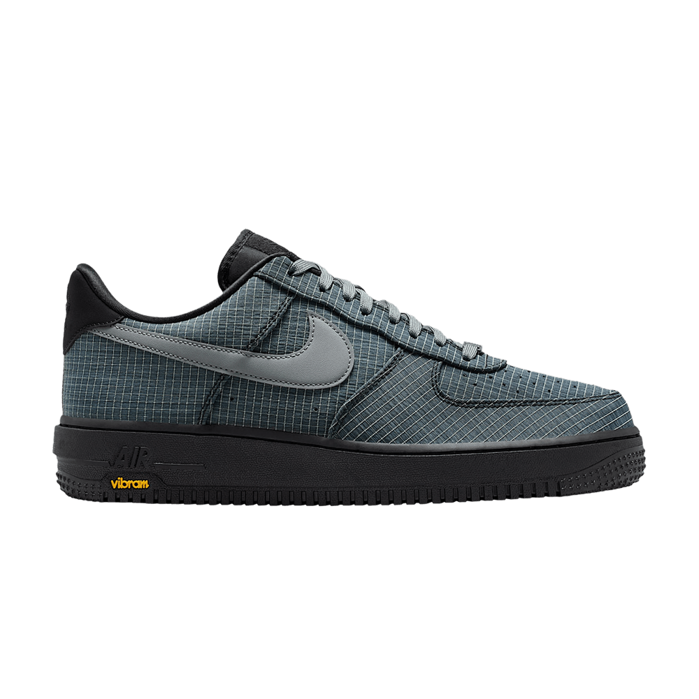 Nike Air Force 1 07 LX Vibram Black Light Lemon Twist Smoke Grey – sko, blå