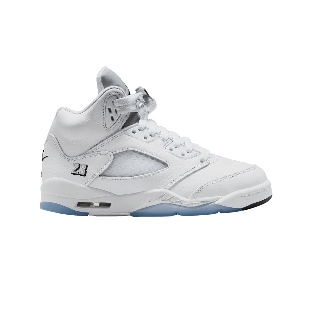 Air Jordan 5 GS White Metallic – tenisky, bílá