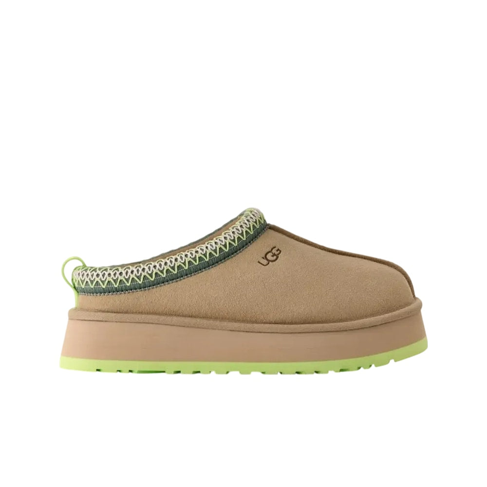 UGG Women's Tazz Mustard Seed/Vibrant Green – boty