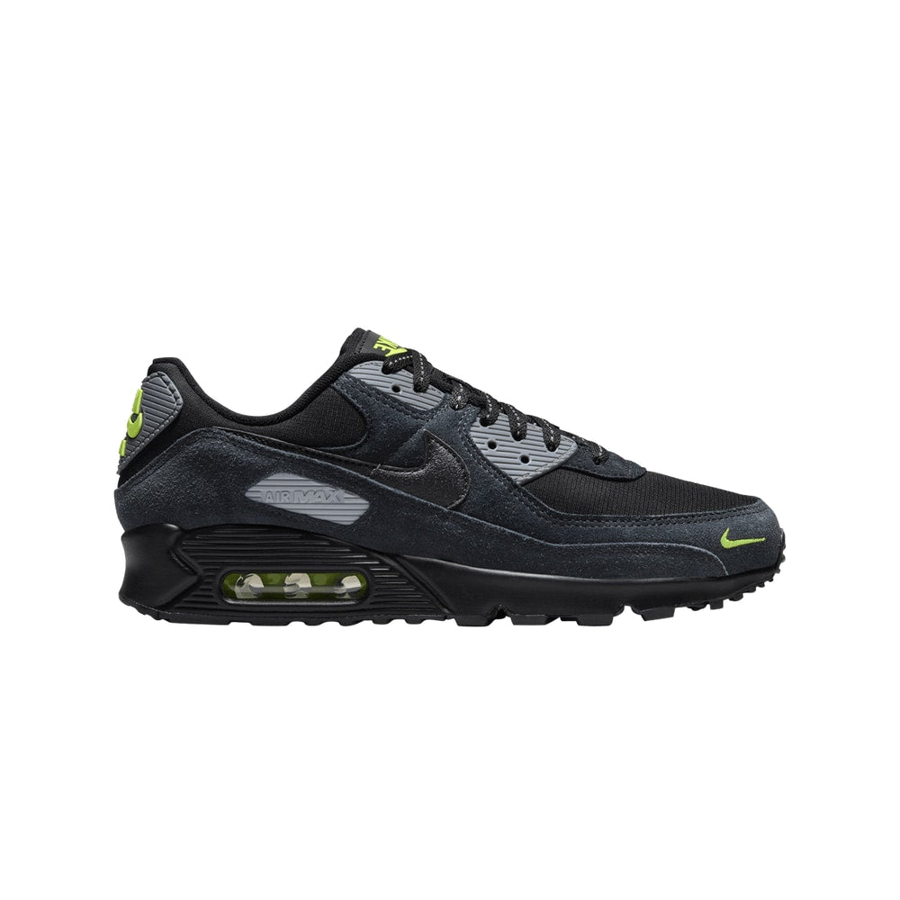Nike Air Max 90 Black Cool Grey Volt – shoes, black