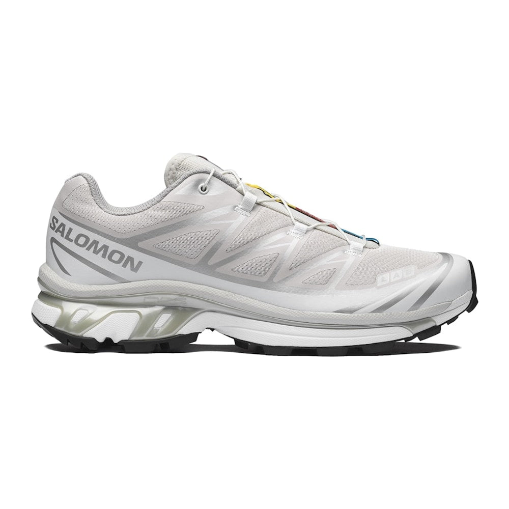 Salomon XT-6 Lunar Rock Silver White – shoes, white
