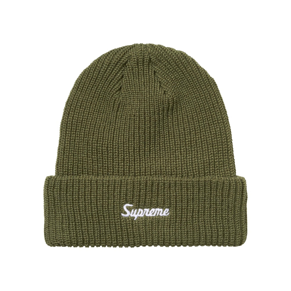 Supreme Loose Gauge Beanie Olive – muts