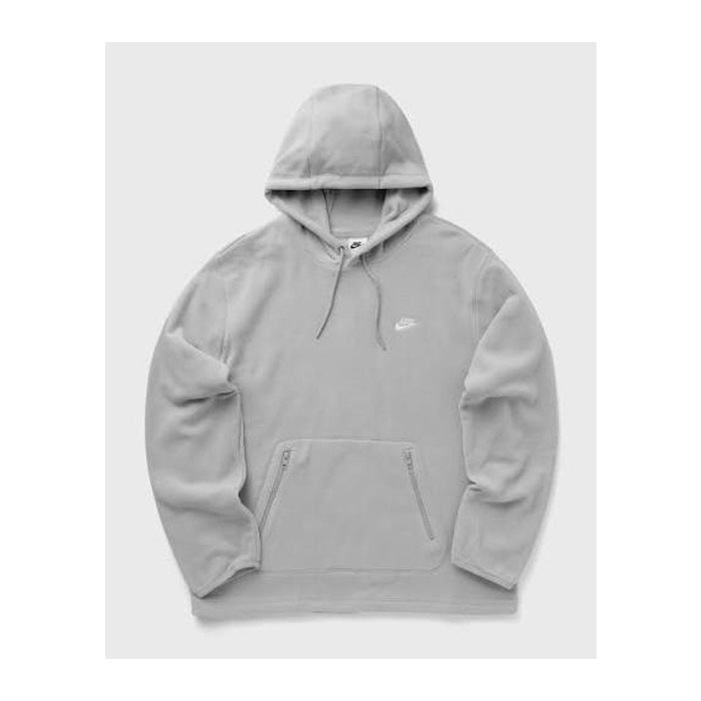 Nike Club Men's Winterized Pullover Hoodie Light Smoke – hanorac