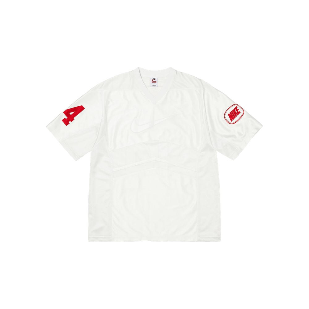 Supreme x Nike Jersey White – oblečení