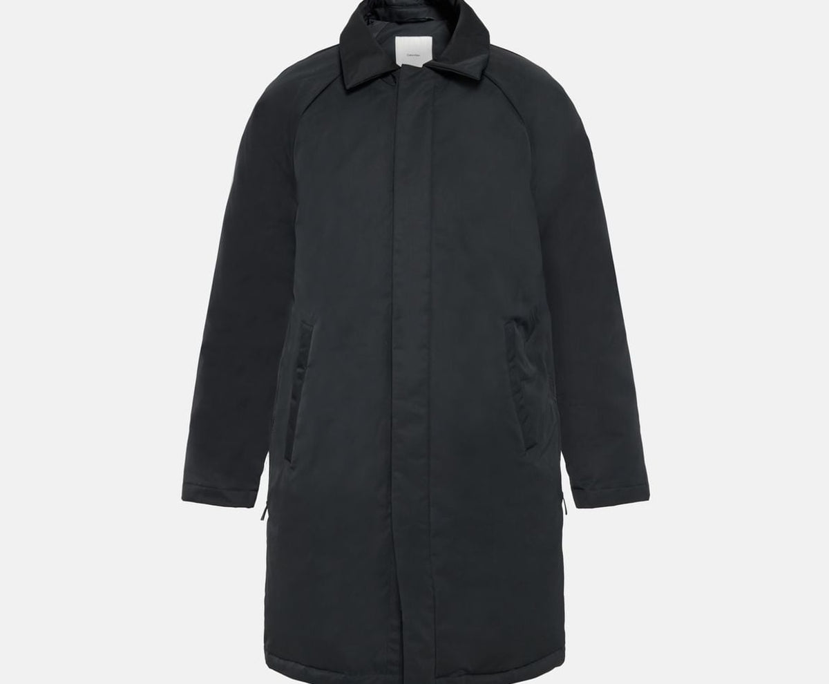 Calvin Klein Transitional coat Black – облекло, черен