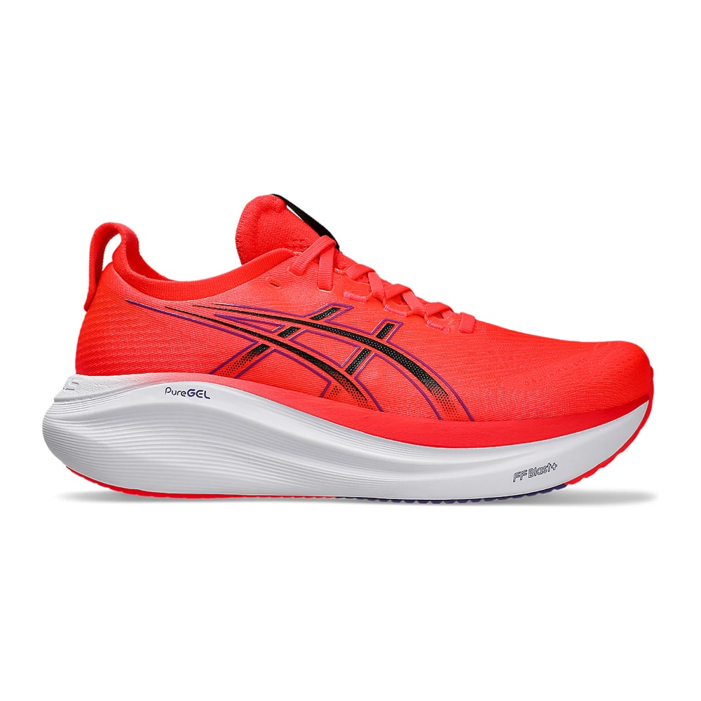 ASICS Gel-Nimbus 27 Flash Red Black – tenisky, červená