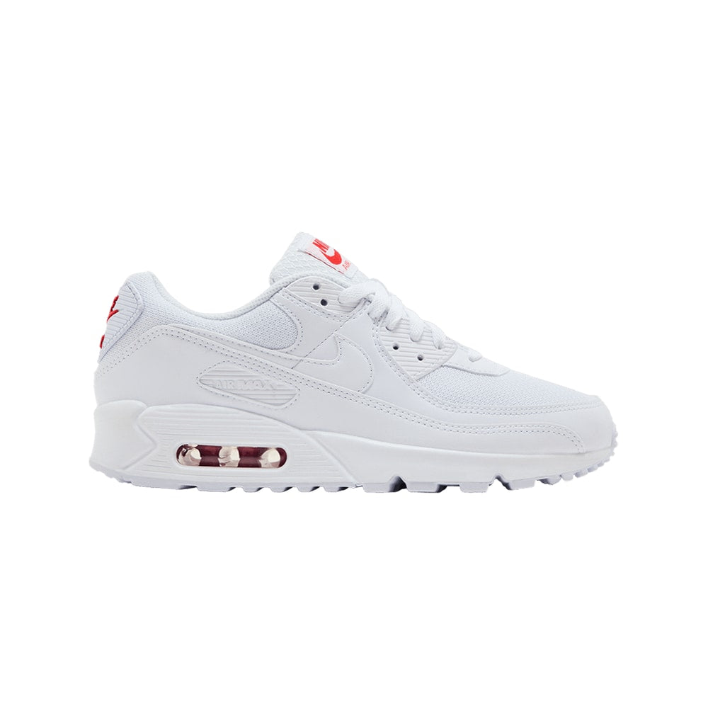 Nike Air Max 90 White Light Crimson – pantofi, alb