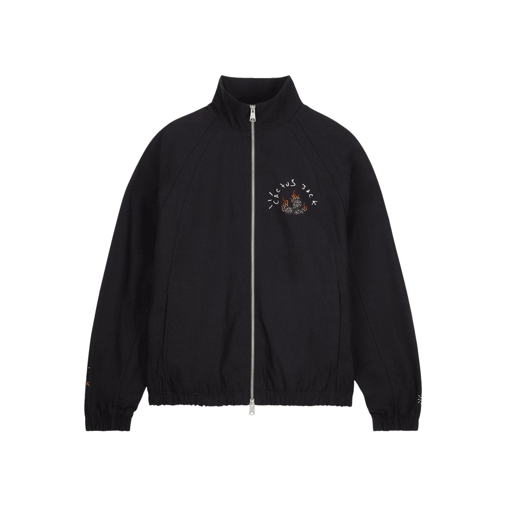 Air Jordan x Travis Scott Woven Jacket Black – bunda, černá