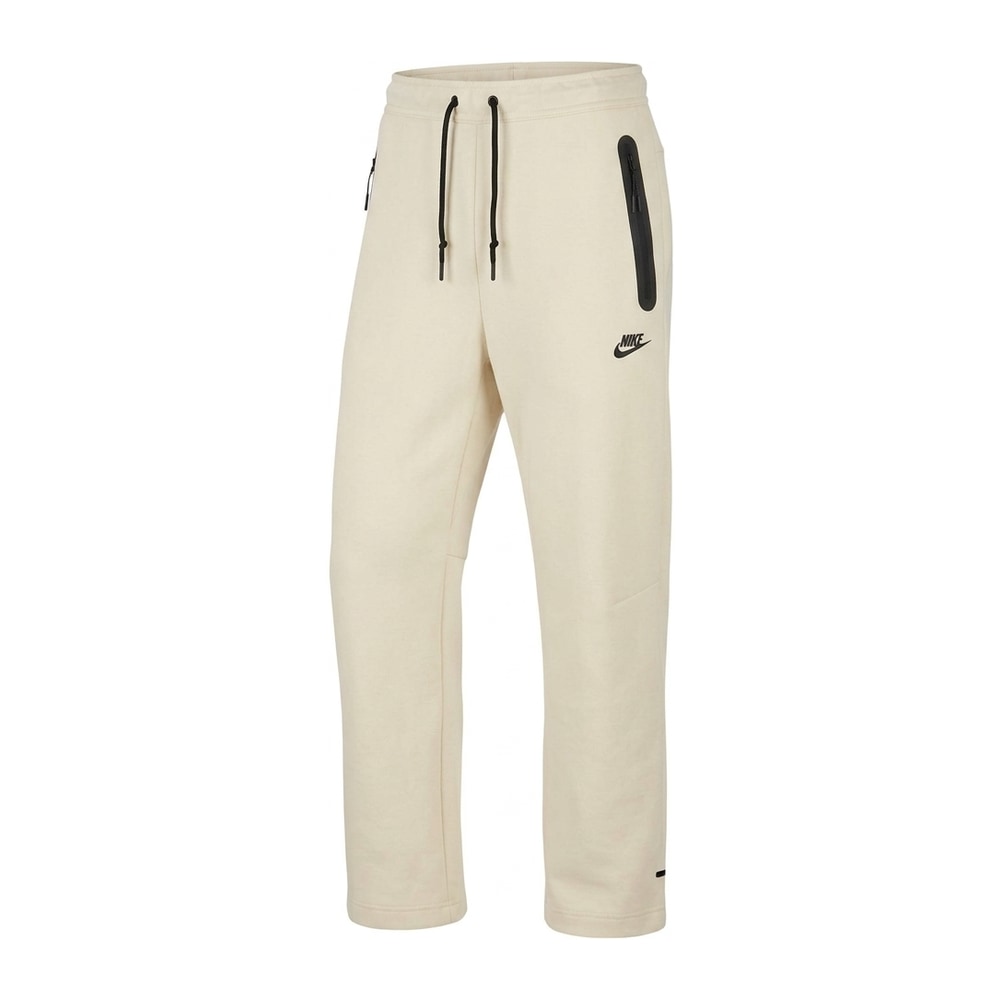 Nike Tech Fleece Open-Hem Trousers Light Khaki – kalhoty