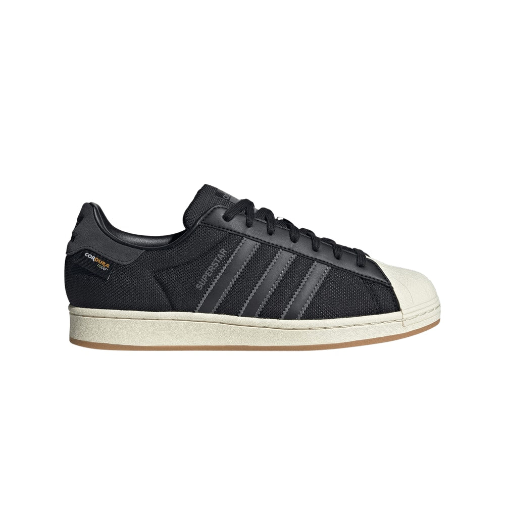 Adidas Superstar Black Carbon Gum Cordura – pantofi, negru