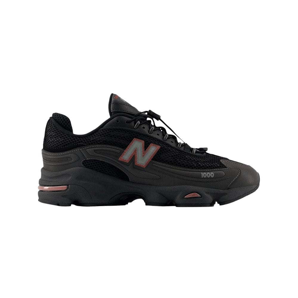 New Balance 1000G Black Metallic Red Rock – chaussures, noir