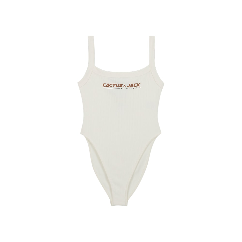 Cactus Jack by Travis Scott x Womens Air Jordan Bodysuit Sail – футболка, білий